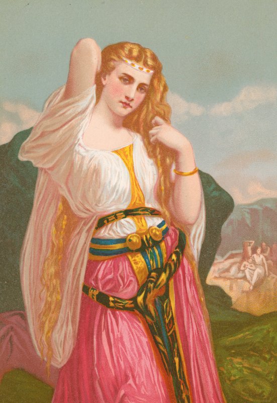 Jeftova dcera od Hugues Merle