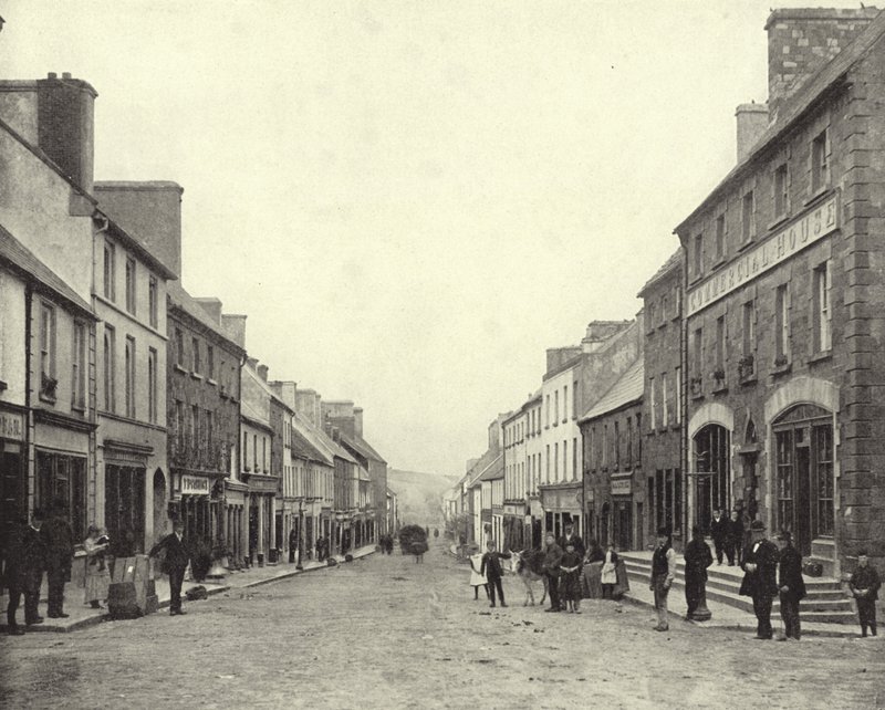 Castlebar, County Mayo (černobílá fotografie) od Irish Photographer