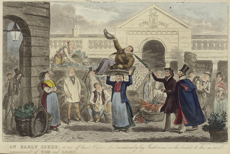 Ranní řádění od Isaac Robert Cruikshank