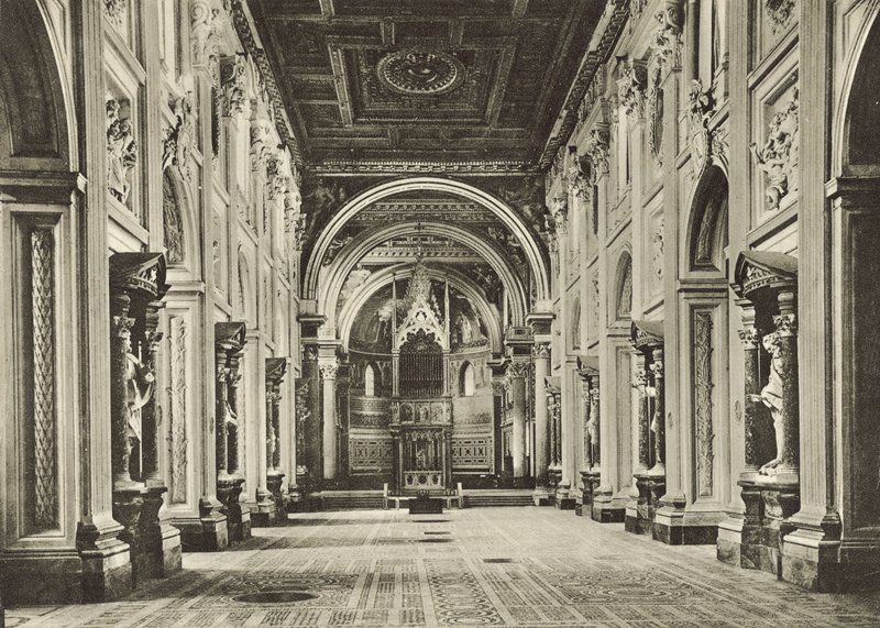Bazilika S John Lateranus, uvnitř od Italian Photographer