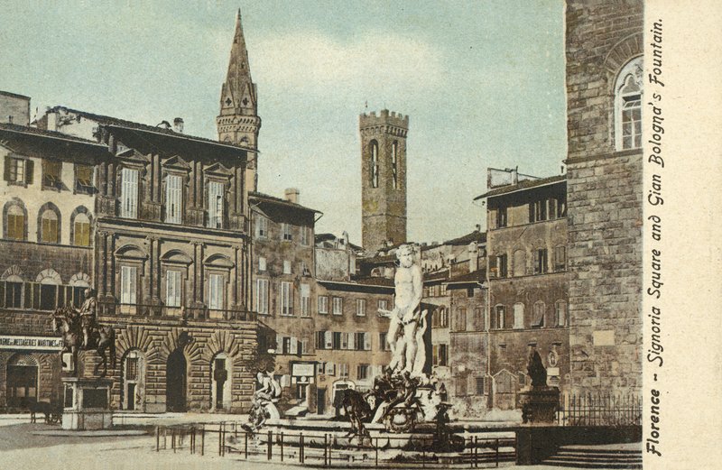 Florencie, Itálie, Piazza Signoria od Italian Photographer