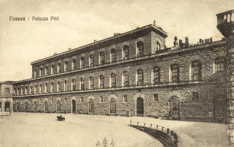 Florencie, palác Pitti od Italian Photographer
