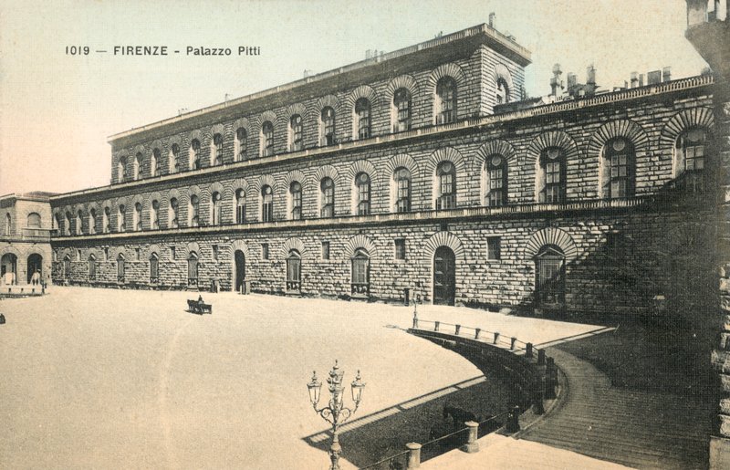Florencie, palác Pitti od Italian Photographer