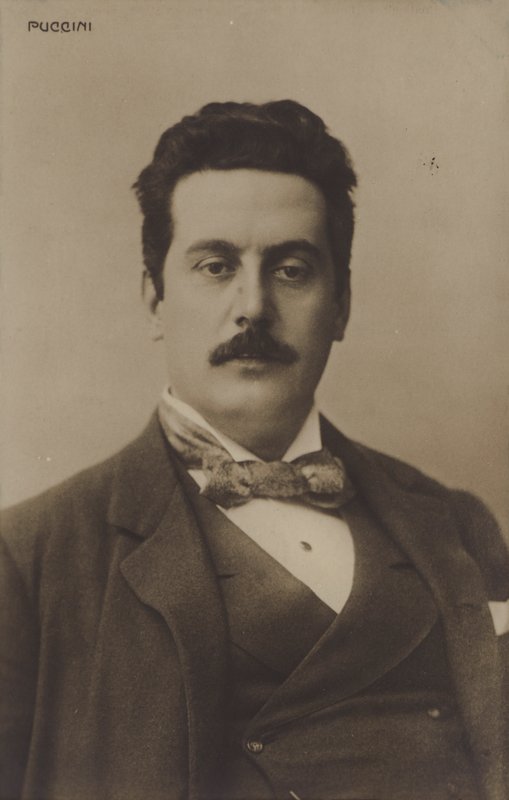 Giacomo Puccini , italský skladatel od Italian Photographer