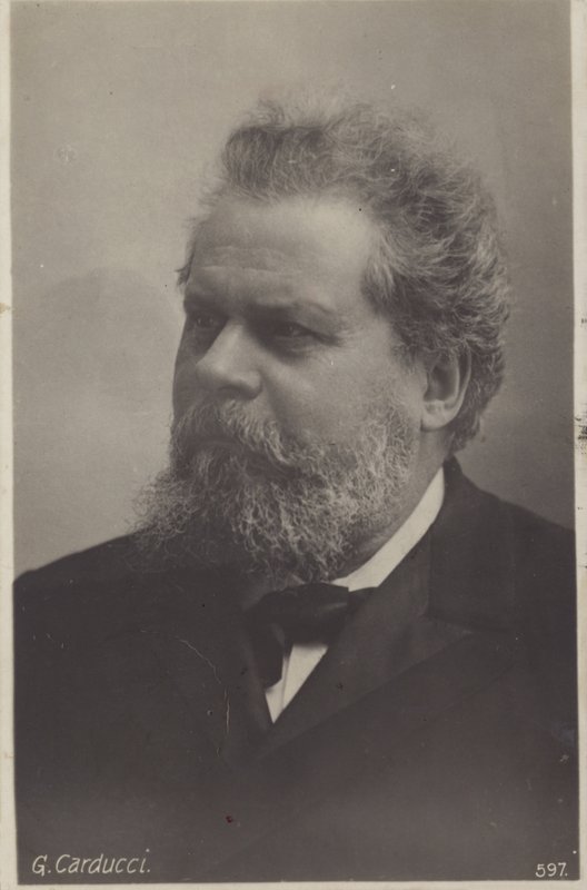 Giosue Carducci (1835-1907), italský básník, nositel Nobelovy ceny od Italian Photographer