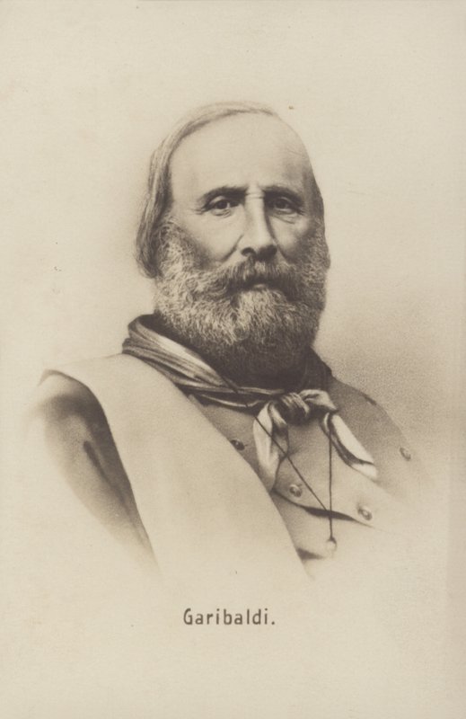 Giuseppe Garibaldi od Italian Photographer