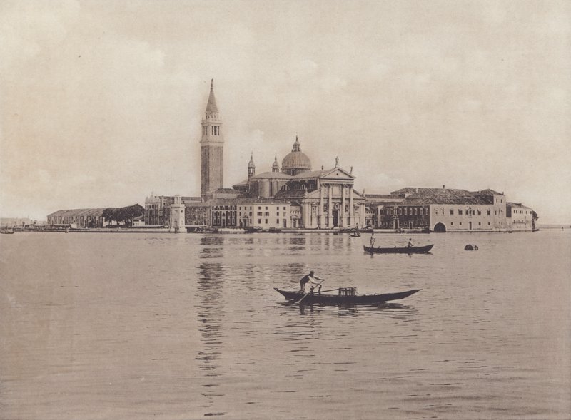 Isola S Giorgio (černobílá fotografie) od Italian Photographer