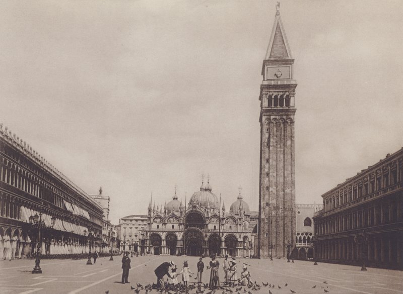 Piazza S Marco (černobílá fotografie) od Italian Photographer