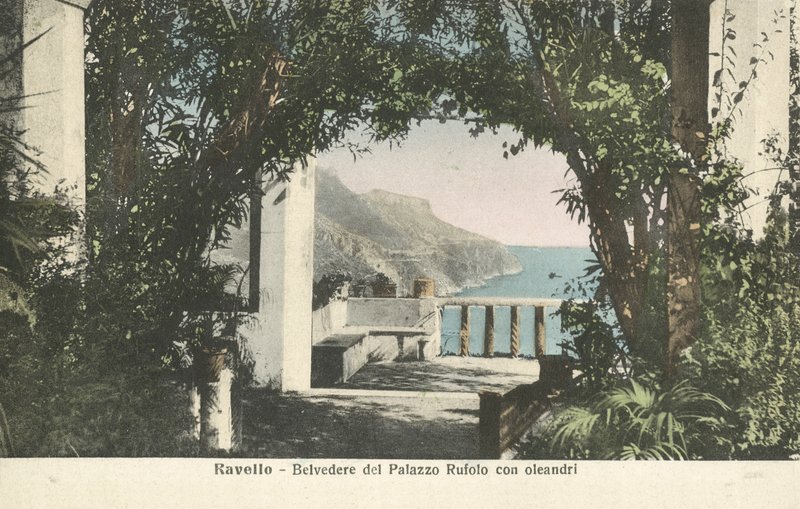 Ravello, Itálie, Belvedere Palazzo Rufolo od Italian Photographer