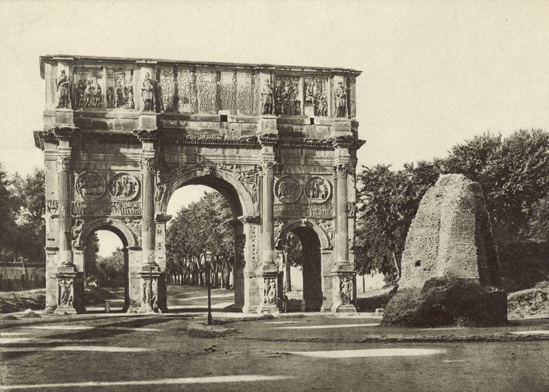 Forum Romanum, Konstantinův oblouk od Italian Photographer
