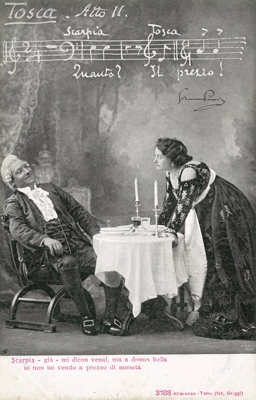 Scéna z Toscy (černobílá fotografie) od Italian Photographer