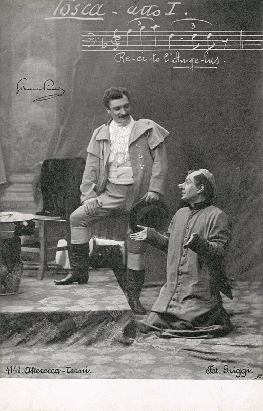 Scéna z Toscy (černobílá fotografie) od Italian Photographer
