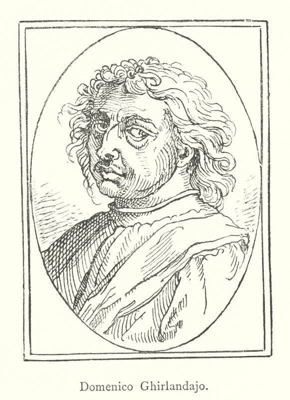 Domenico Ghirlandaio (rytina) od Italian School