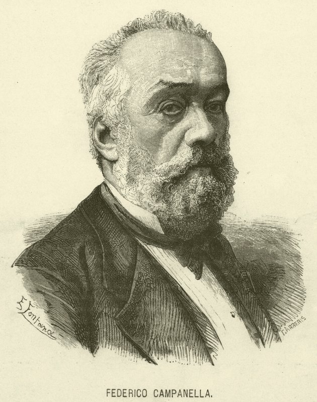 Federico Campanella (rytina) od Italian School