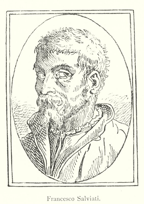 Francesco Salviati (rytina) od Italian School