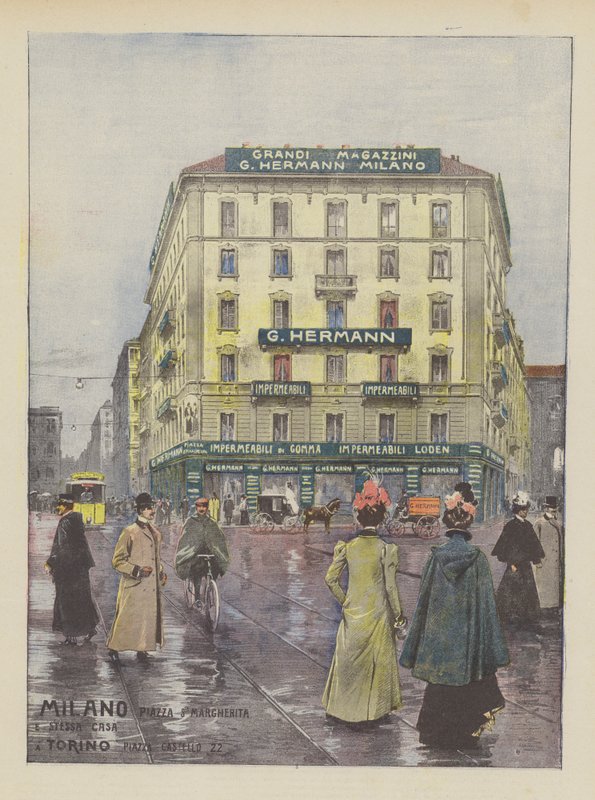 G Hermann (barva lito) od Italian School