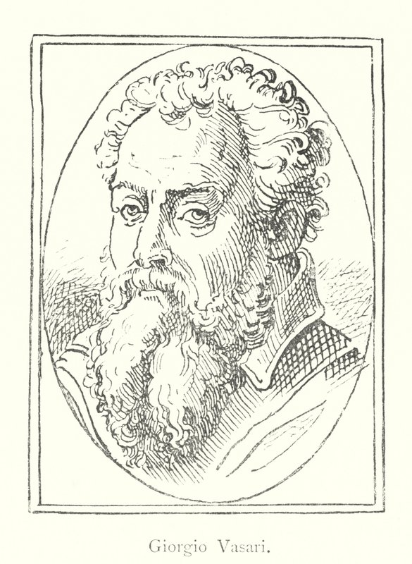 Giorgio Vasari (rytina) od Italian School