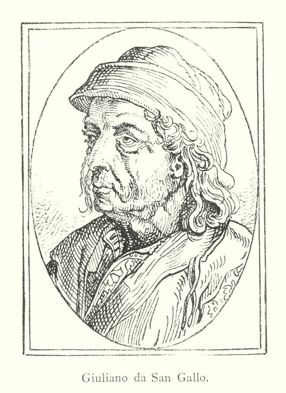 Julian of St. Gallen (rytina) od Italian School