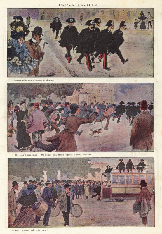 Parva Favilla (barva litho) od Italian School