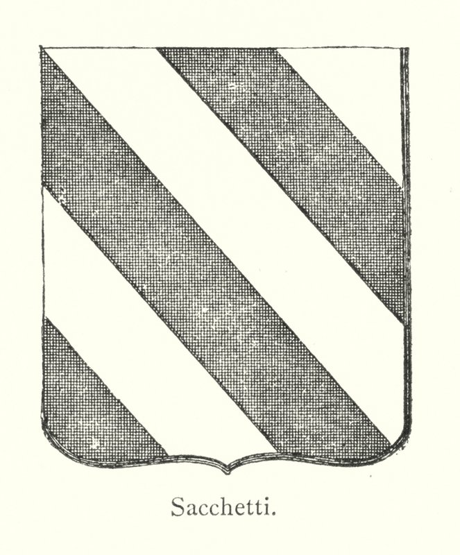 Sacchetti (rytina) od Italian School