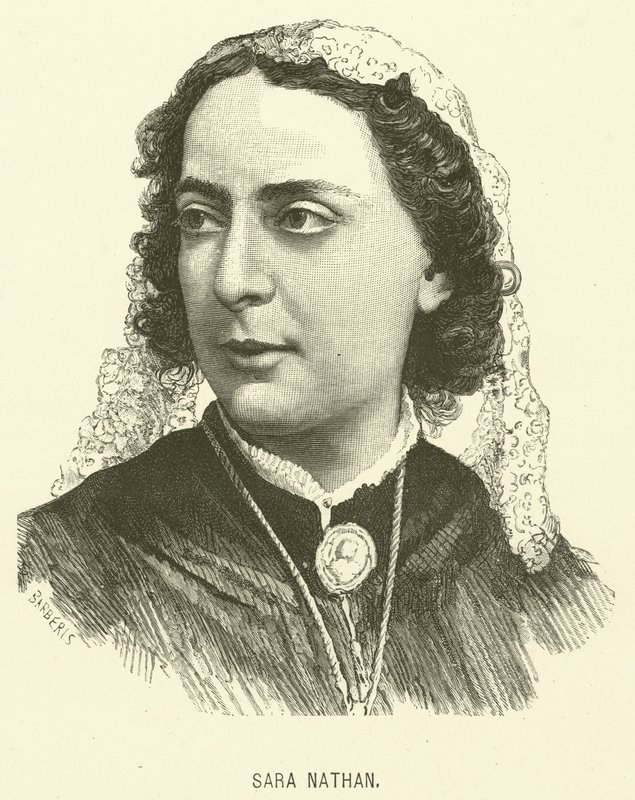 Sara Nathan (rytina) od Italian School