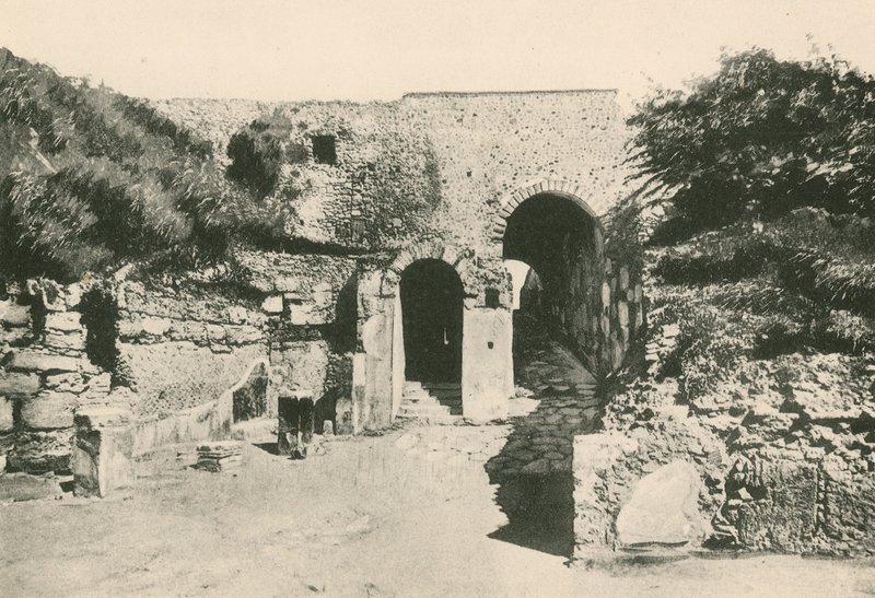 Mořská brána taková, jaká je (hlubotisk) od Italian School
