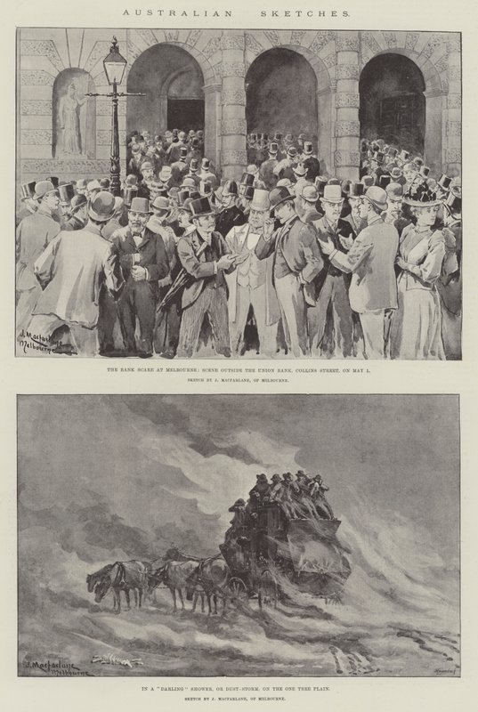 Australské skici od J. Macfarlane