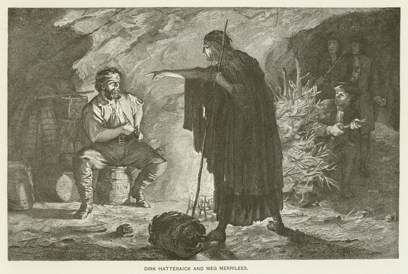 Dirk Hatteraick a Meg Merrilees od J.B. MacDonald