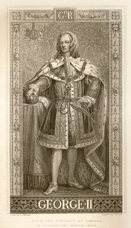 Jiří II od J.L. Williams