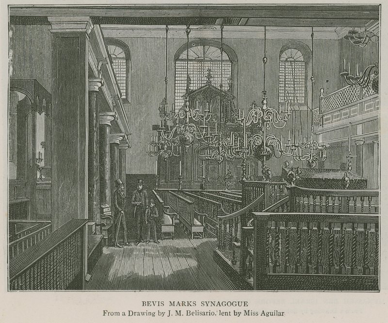 Synagoga Bevise Markse od J.M. Belisario