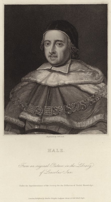 Sir Matthew Hale od J.W. Cook