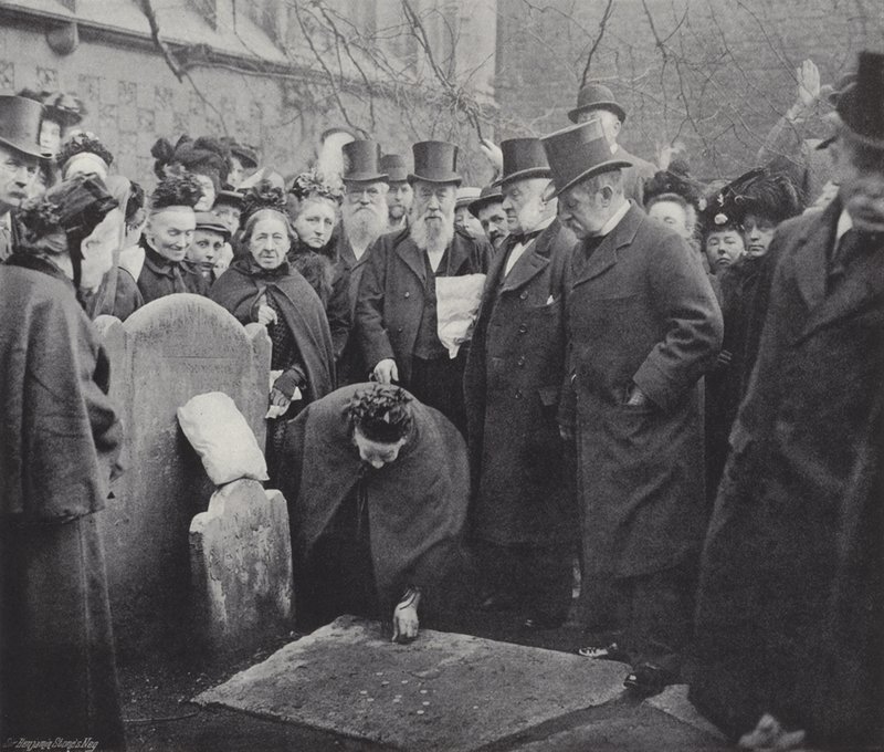 Vyzvednutí Sixpenců ve Smithfieldu od J. Benjamin Stone