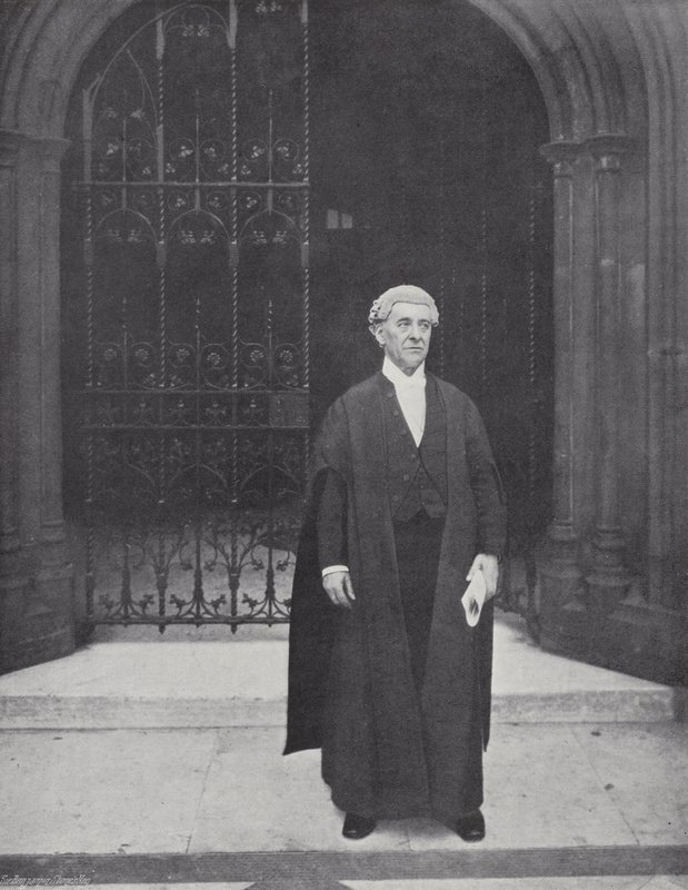 Sir Reginald Palgrave, K.C.B. od J. Benjamin Stone