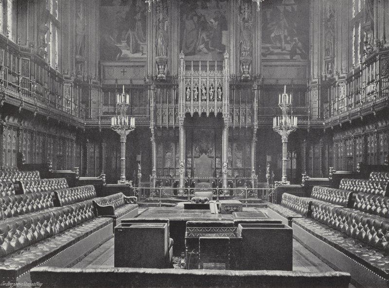 Sněmovna lordů od J. Benjamin Stone
