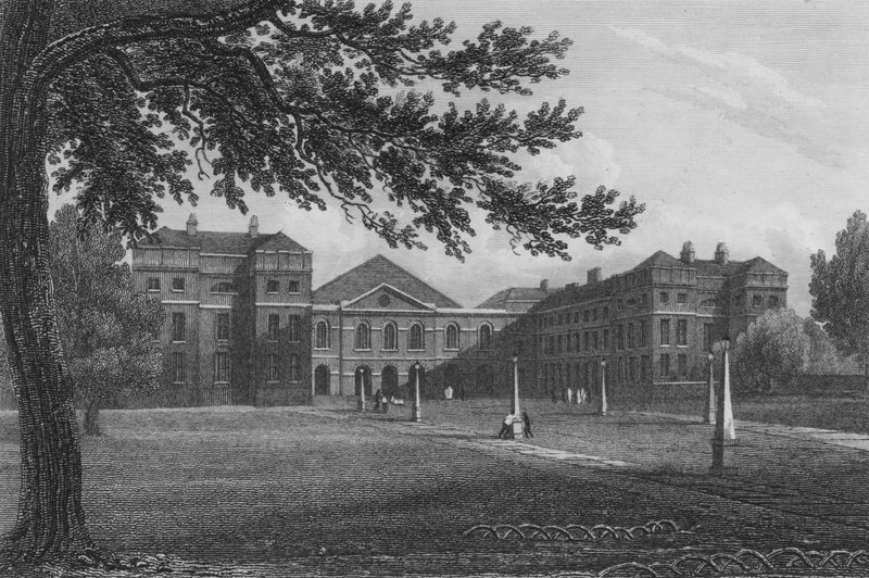The Foundling Hospital (rytina) od John Preston Neale