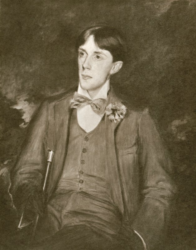 Aubrey Beardsley, portrét (litho) od Jacques Emile (after) Blanche