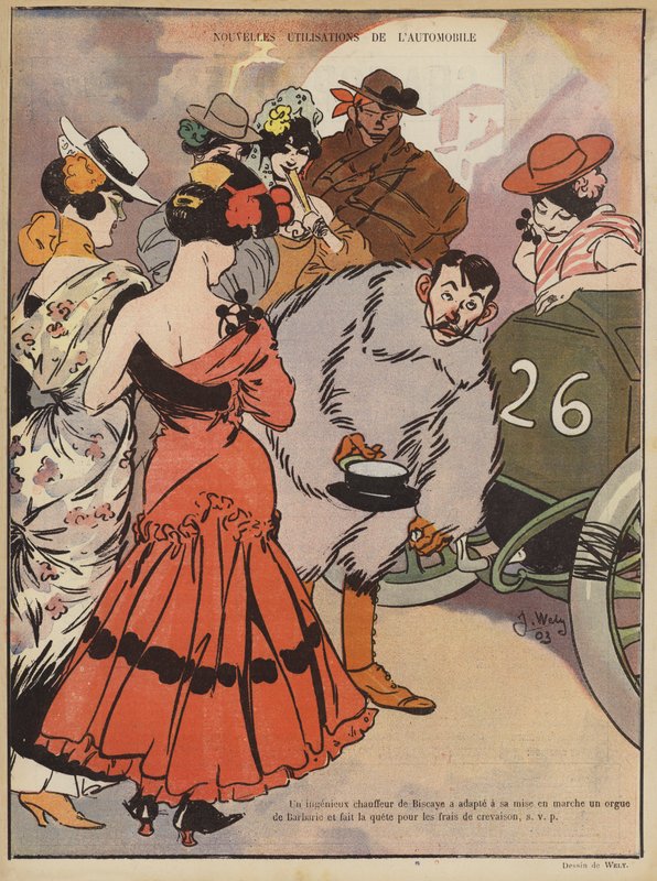 Ilustrace pro Le Rire od Jacques Wely