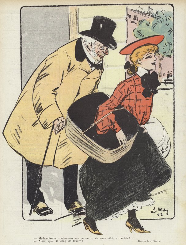 Ilustrace pro Le Rire od Jacques Wely
