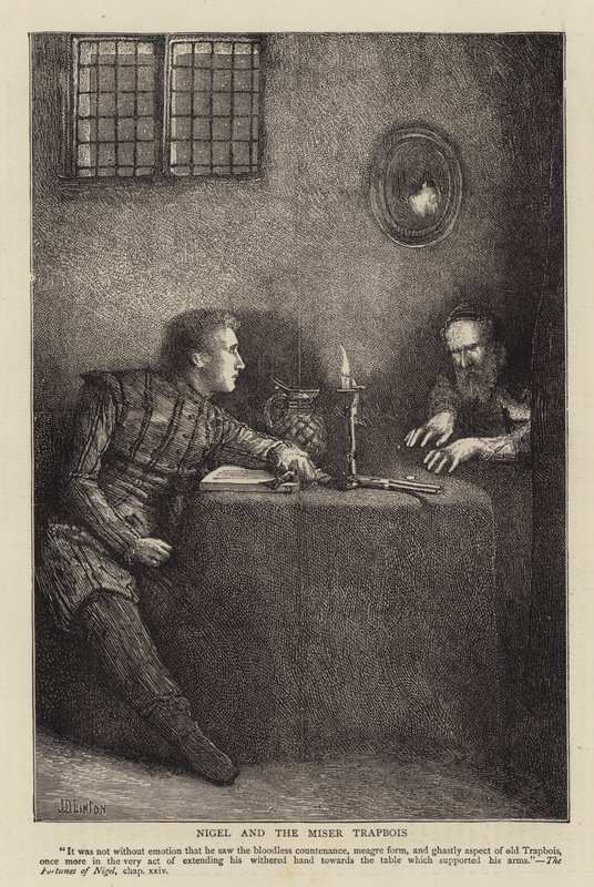 Nigel a lakomec Trapbois od James Dromgole Linton