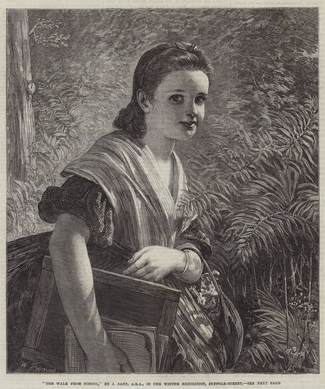 Procházka ze školy od James Sant