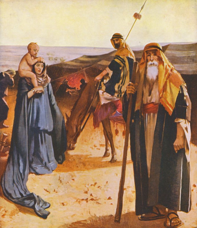 Svatá země: (barevná litografie) od James (after) Clark