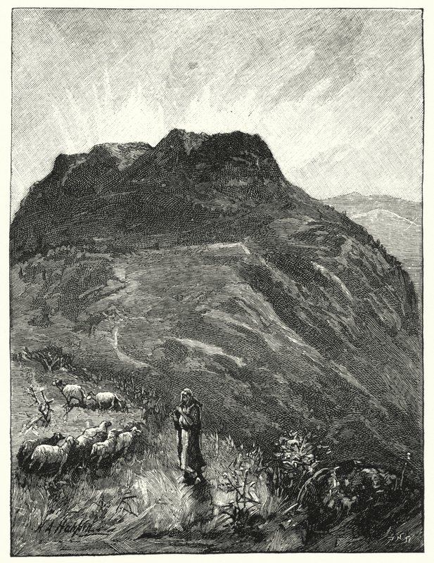 Tradiční hora krás (litho) od James (after) Clark