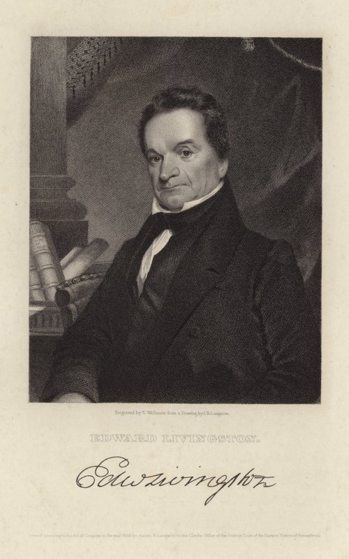 Edward Livingston od James Barton Longacre