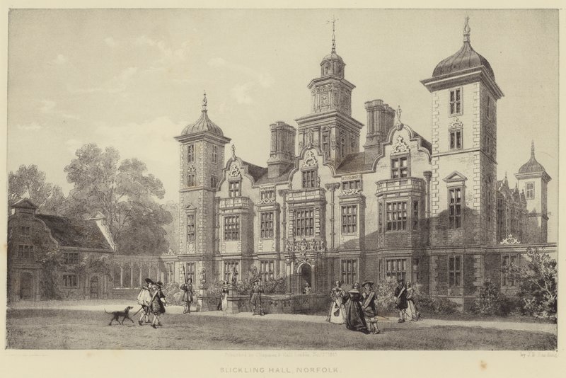 Blickling Hall, Norfolk od James Duffield Harding