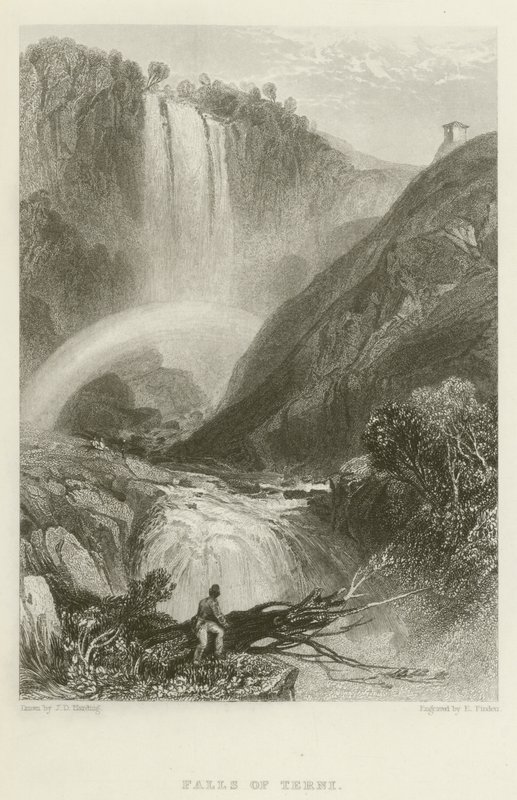 Vodopády Terni od James Duffield Harding