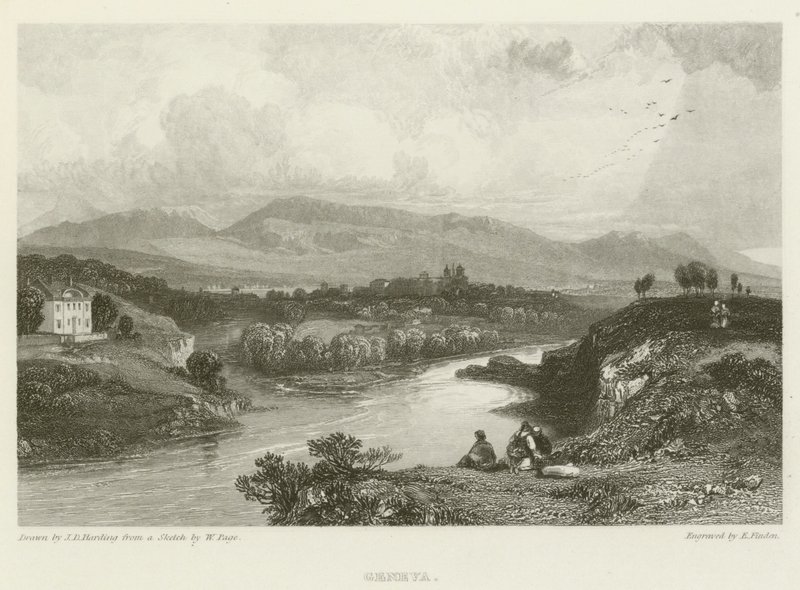 Ženeva od James Duffield Harding