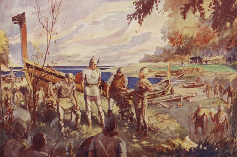Vikingové objevují Ameriku od James Fergus Kyle