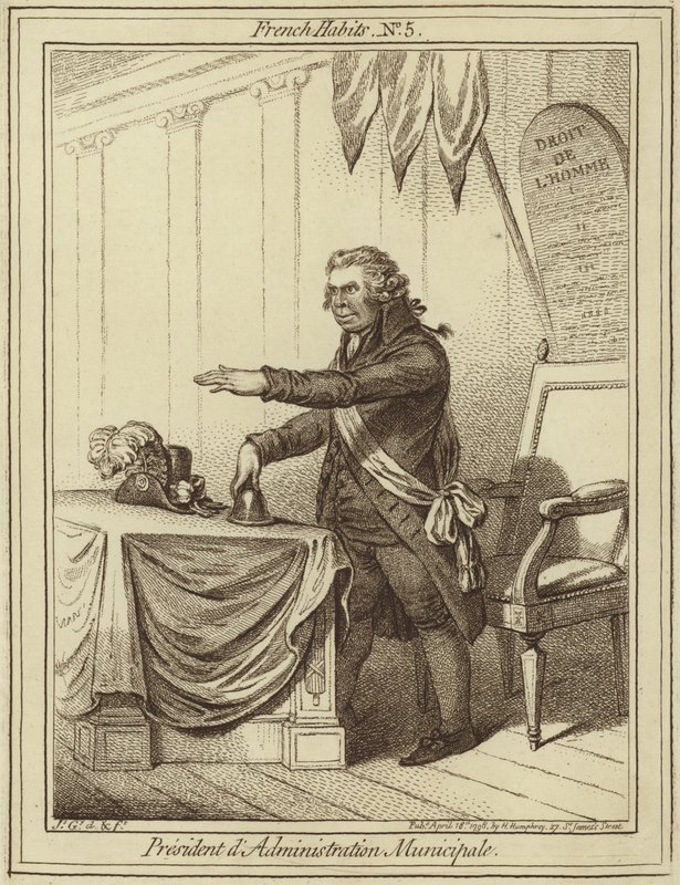 Karikatura John Horne Tooke od James Gillray