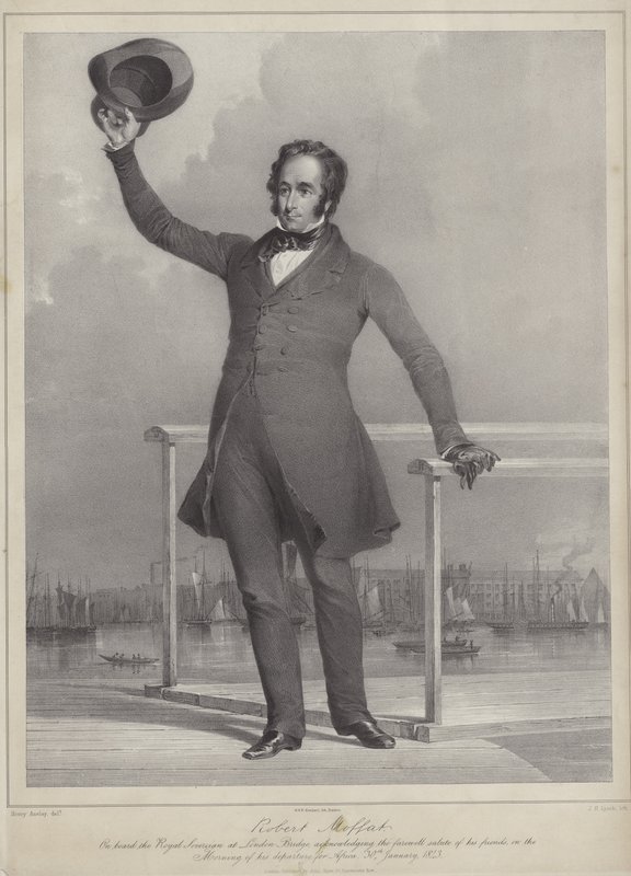 Robert Moffat, skotský misionář do Afriky od James Henry Lynch