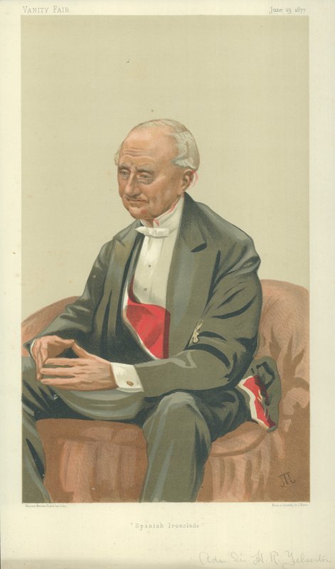 Admirál Sir Hastings Reginald Yelverton od James Jacques Joseph Tissot